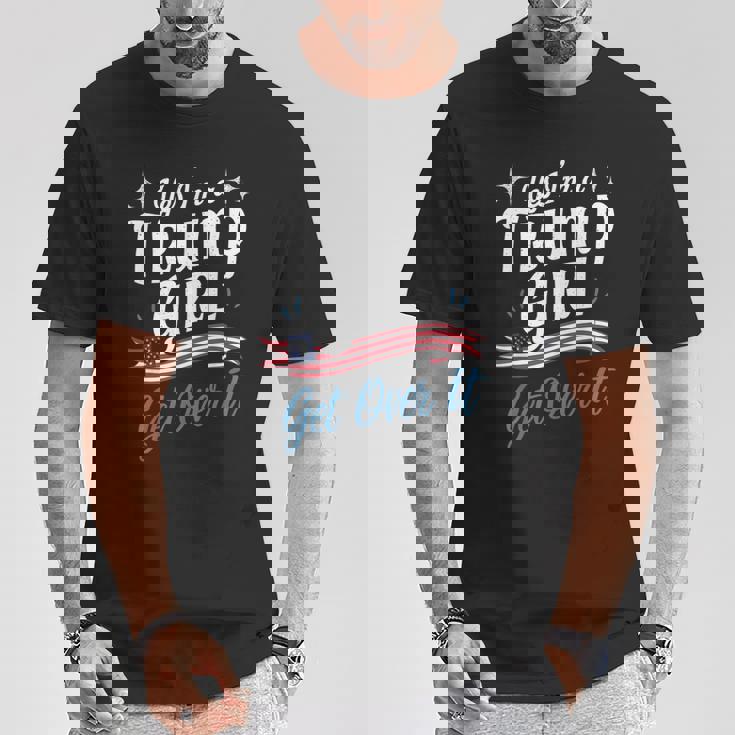 トランプガールレッドtシャツ ドナルド・トランプ大統領2024 Tシャツ 面白い贈り物