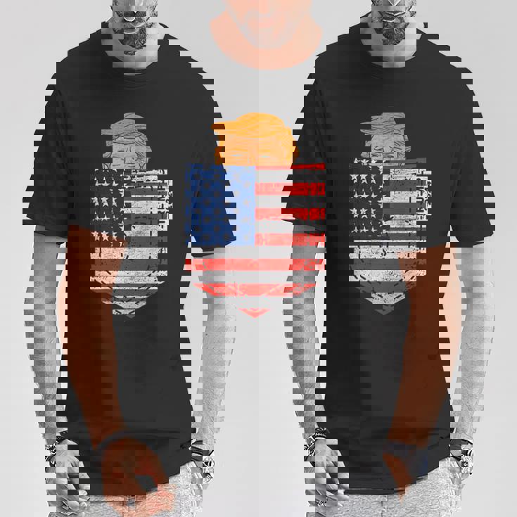 トランプ・イン・ユア・ポケットusa選挙 2024年7月4日のトランプ Tシャツ 面白い贈り物