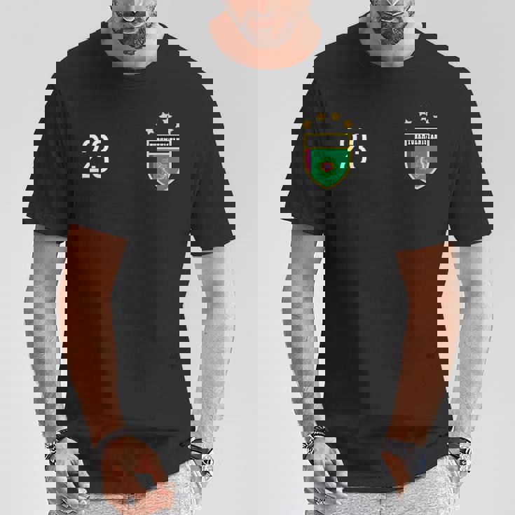 トルクメニスタン 23番 スポーツジャージー フットボール 23 Tシャツ 面白い贈り物
