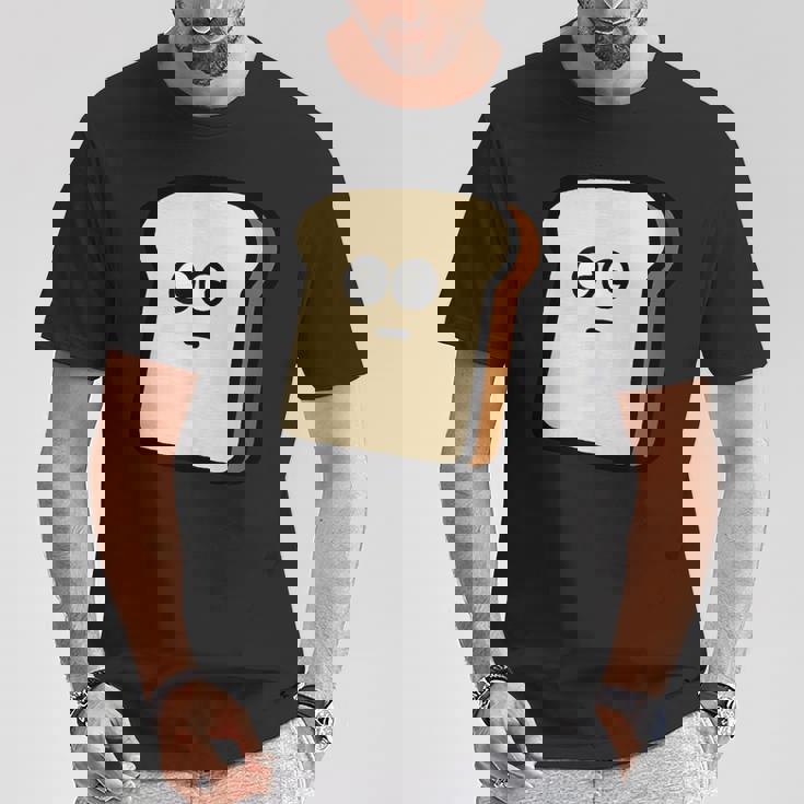 トーストくん パン 食パン かわいい イラスト ゆるキャラ メンズ レディース キッズ Tシャツ 面白い贈り物