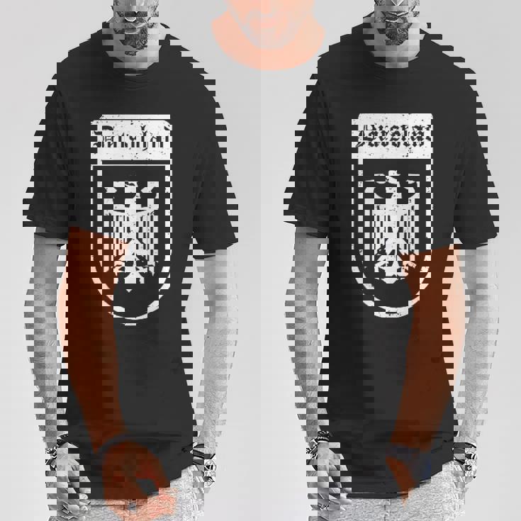 ドイツ国旗 ドイツの鷲 Tシャツ 面白い贈り物