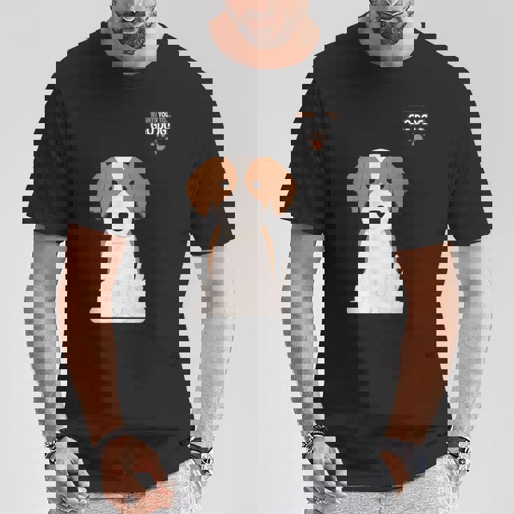 ドッグシリーズ「コーイケルホンディエ」 Tシャツ 面白い贈り物