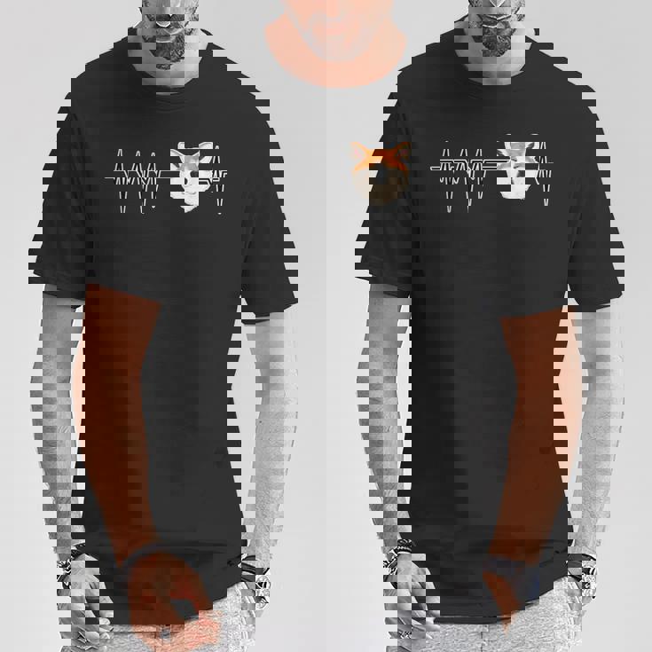 ドッグハートビートi ファニー秋田犬 Tシャツ 面白い贈り物