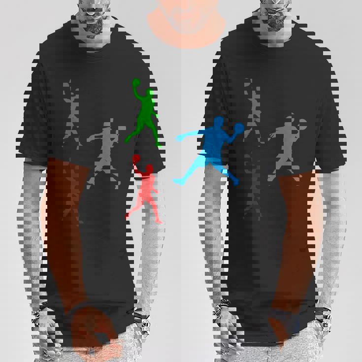 ドッジボール シルエット ドッジボール プレイヤーシルエット ドッジボール Tシャツ 面白い贈り物