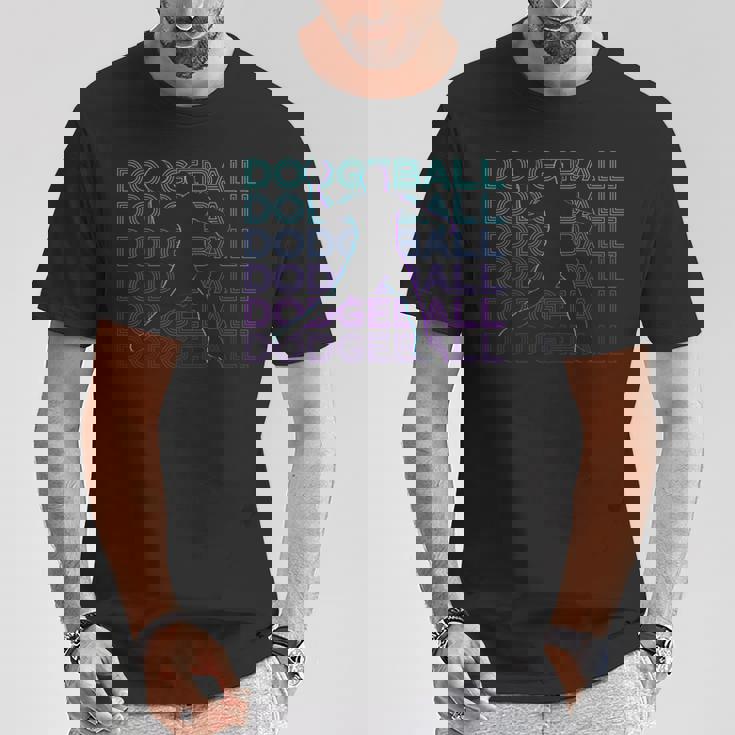 ドッジボール レトロ Tシャツ 面白い贈り物