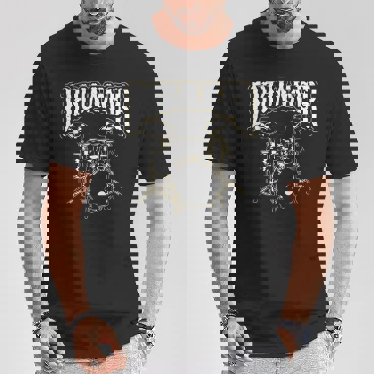 ドラマー、ティードラム、ドラムプレーヤーへのギフトに。 Tシャツ 面白い贈り物