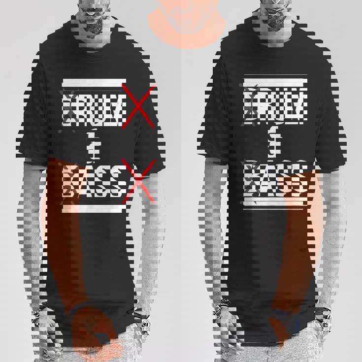 ドラムンベース Dnb 面白いモチーフ Tシャツ 面白い贈り物