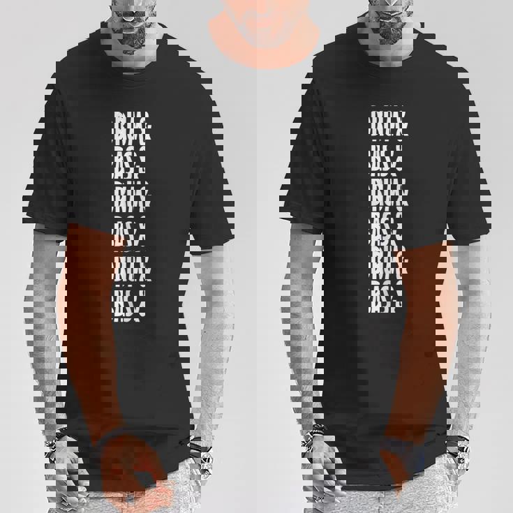 ドラムンベースミュージックリキッドジャングルedmクールドラム＆ベース Tシャツ 面白い贈り物