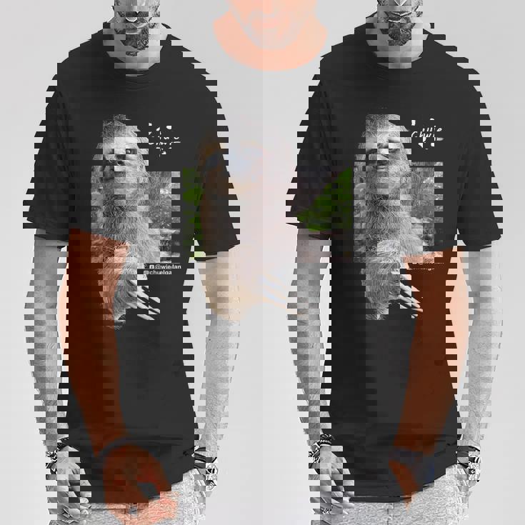 ナマケモノのチューウィー Tシャツ 面白い贈り物