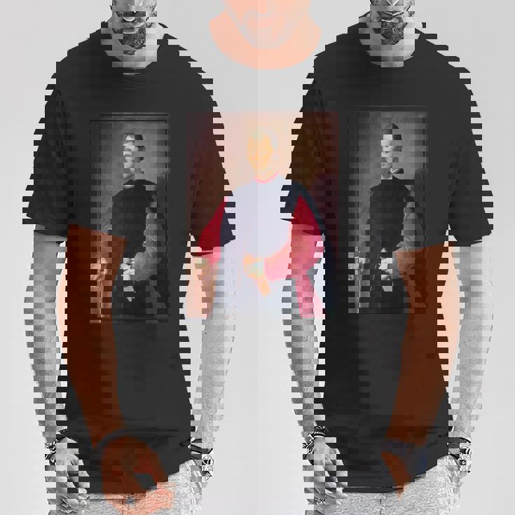 ニコロ・マキャヴェリ 肖像画1600 Tシャツ 面白い贈り物