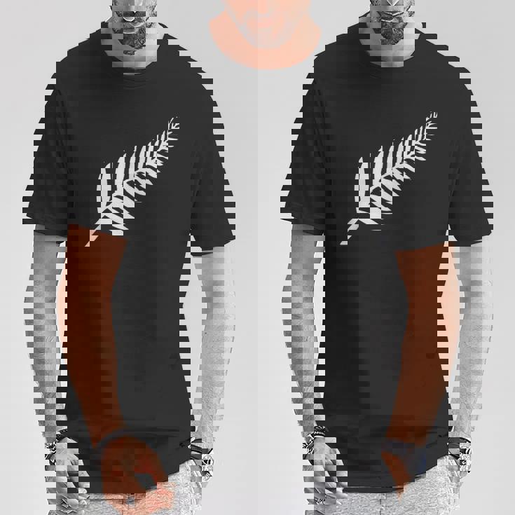 ニュージーランド シルバー シダ キウイ プライド Tシャツ 面白い贈り物