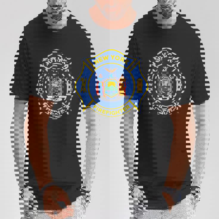 ニューヨーク消防署tシャツ 消防士消防士 Tシャツ 面白い贈り物