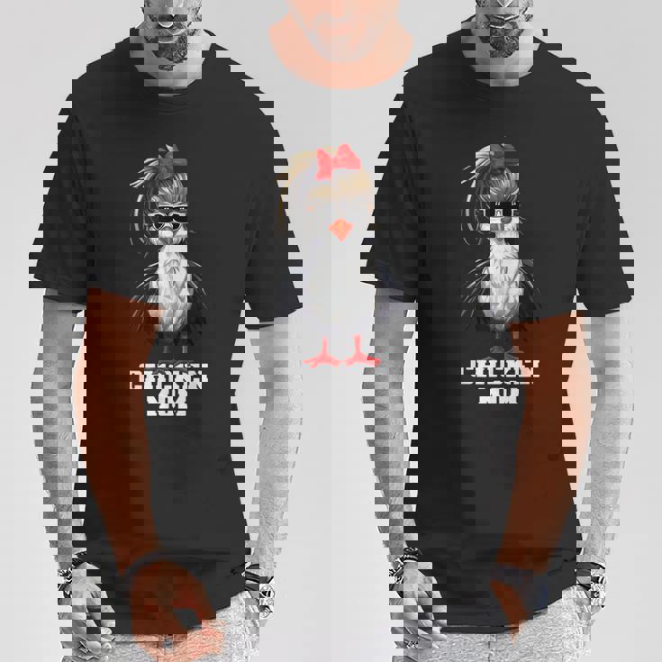 ニワトリ ママ 農業 農家 鶏牧場 面白い 鶏 Tシャツ 面白い贈り物