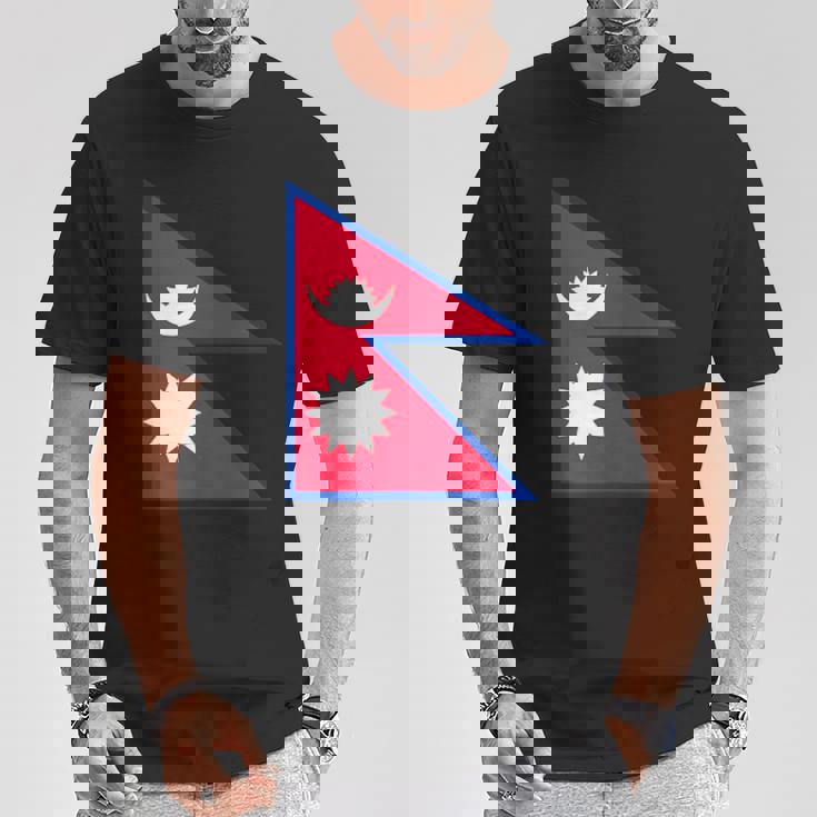 ネパール国旗 Tシャツ 面白い贈り物