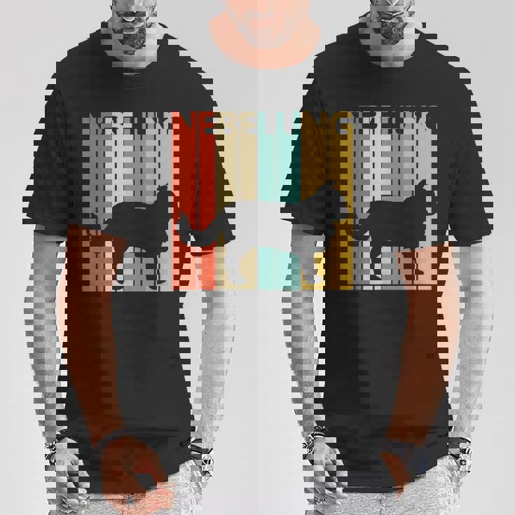 ネベロング ネコ Tシャツ 面白い贈り物