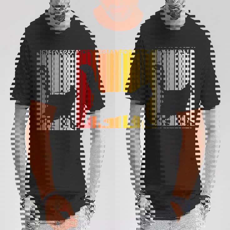 ノルウェージャンフォレストキャット 猫の所有者の贈り物 Tシャツ 面白い贈り物