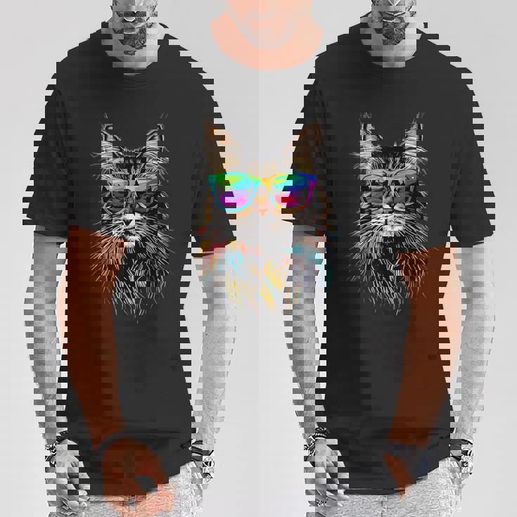 ノルウェージャン・フォレスト・キャット ノルウェージャン・キャットkogkatt フォレスト・キャット Tシャツ 面白い贈り物