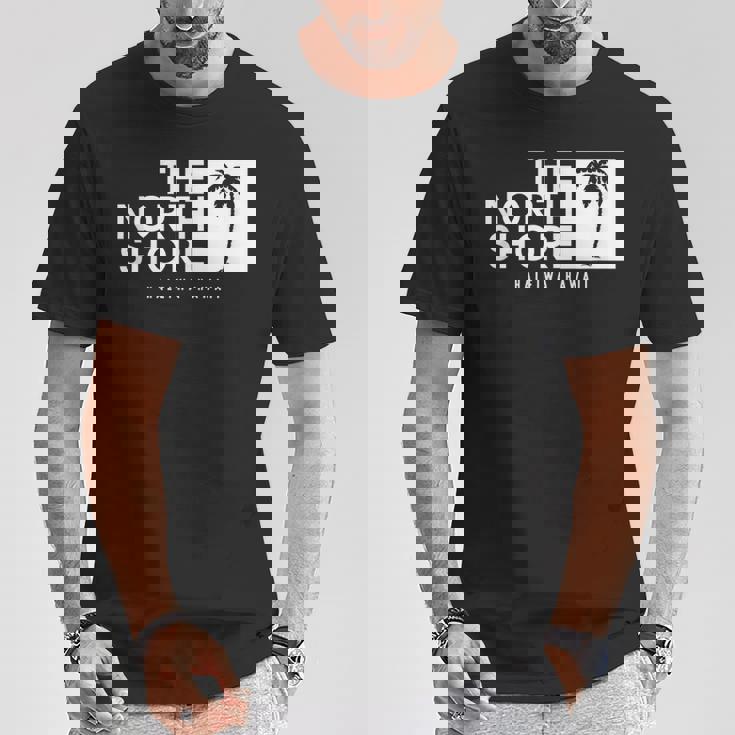 ノースショア ハワイ ヤシの木 Tシャツ 面白い贈り物