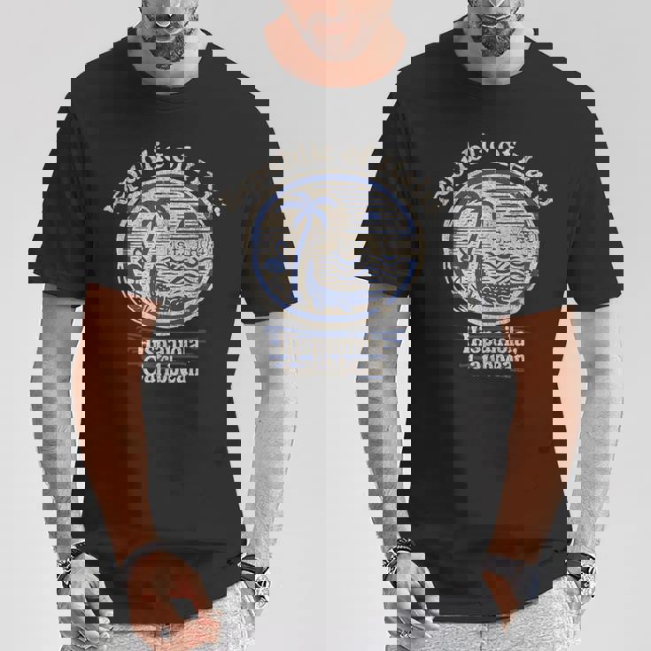 ハイチヴィンテージフラミンゴワニハイチバケーションお土産 Tシャツ 面白い贈り物