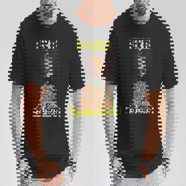 ハイレ・セラシエ・ラスタファリ Tシャツ 面白い贈り物