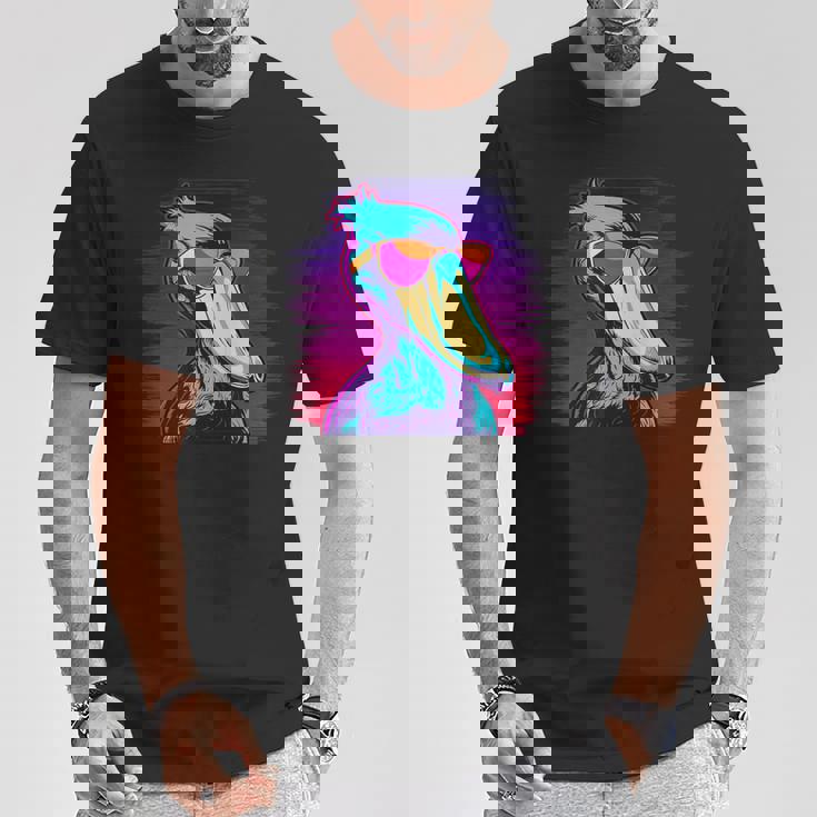 ハシビロコウ 鳥類 鳥類学者 ホエールビル 動物 Tシャツ 面白い贈り物