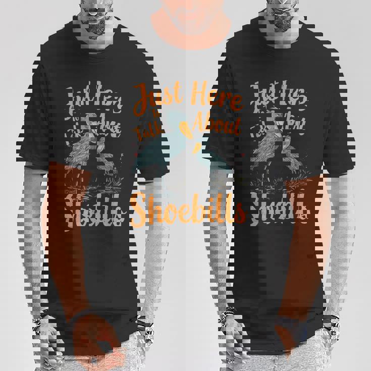 ハシビロコウについて話すだけ Tシャツ 面白い贈り物