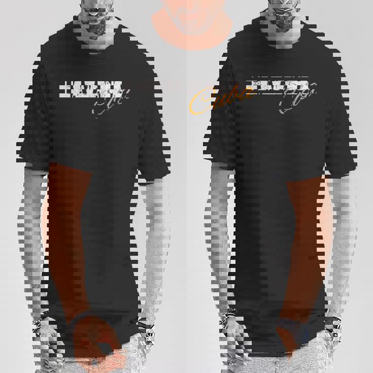 ハバナ キューバ 1514 レトロ キューバ プライド ヴィンテージ 70 年代 80 年代 Tシャツ 面白い贈り物