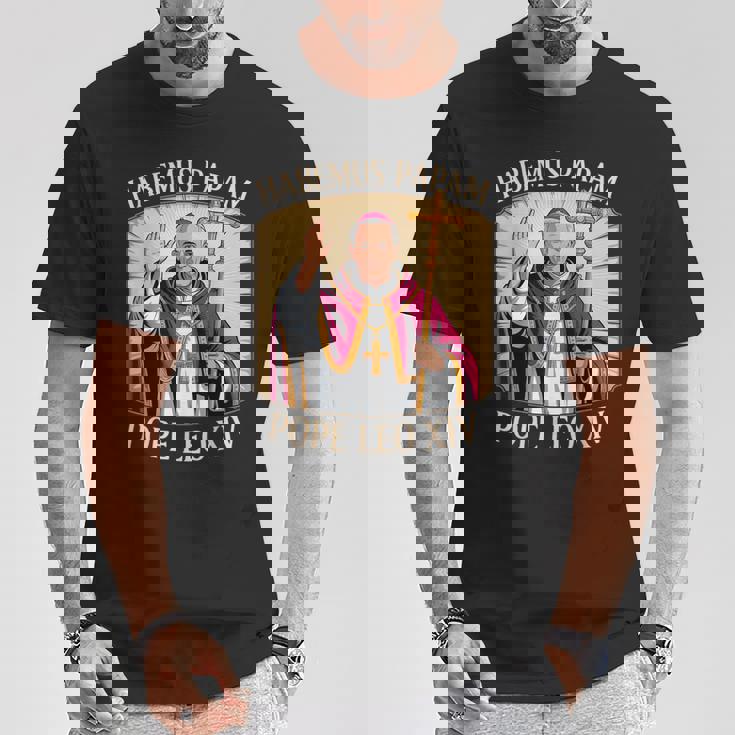 ハベムス・パパム教皇レオ14世 Tシャツ 面白い贈り物
