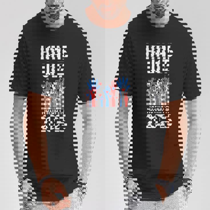 ハリス ウォルツ就任式 2025 記念品 米国祝賀 Tシャツ 面白い贈り物