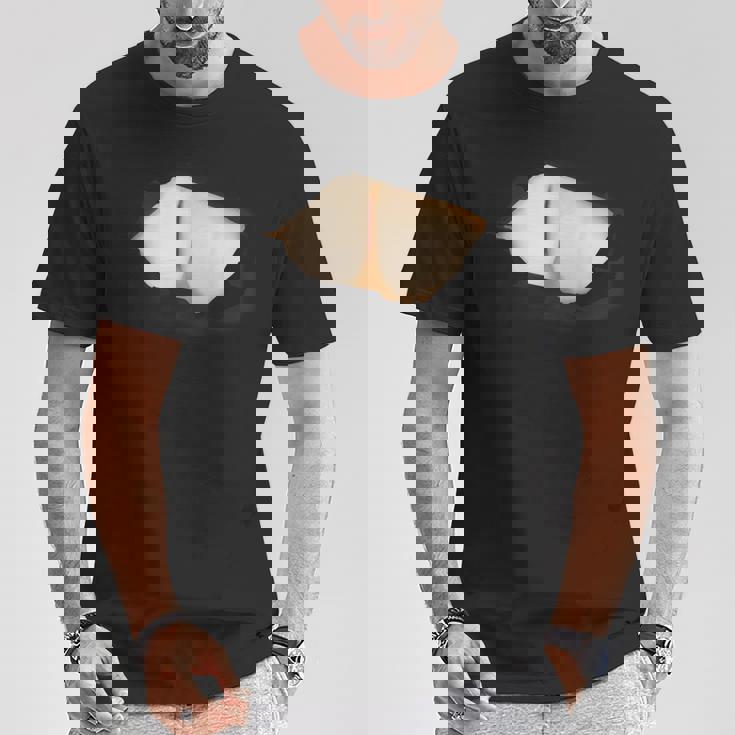 ハロウィン Oops I Tore My Clothes おっぱい 谷間コスチューム Tシャツ 面白い贈り物