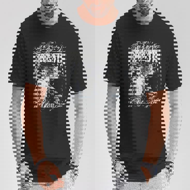 ハロウィンモンスターホラー映画 FrankenStein Tシャツ 面白い贈り物