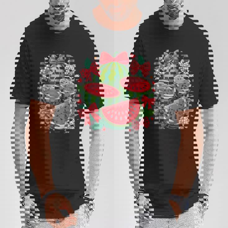 ハローサマー 2025 ガールズ スイカ おもしろバケーション キッズ Tシャツ 面白い贈り物