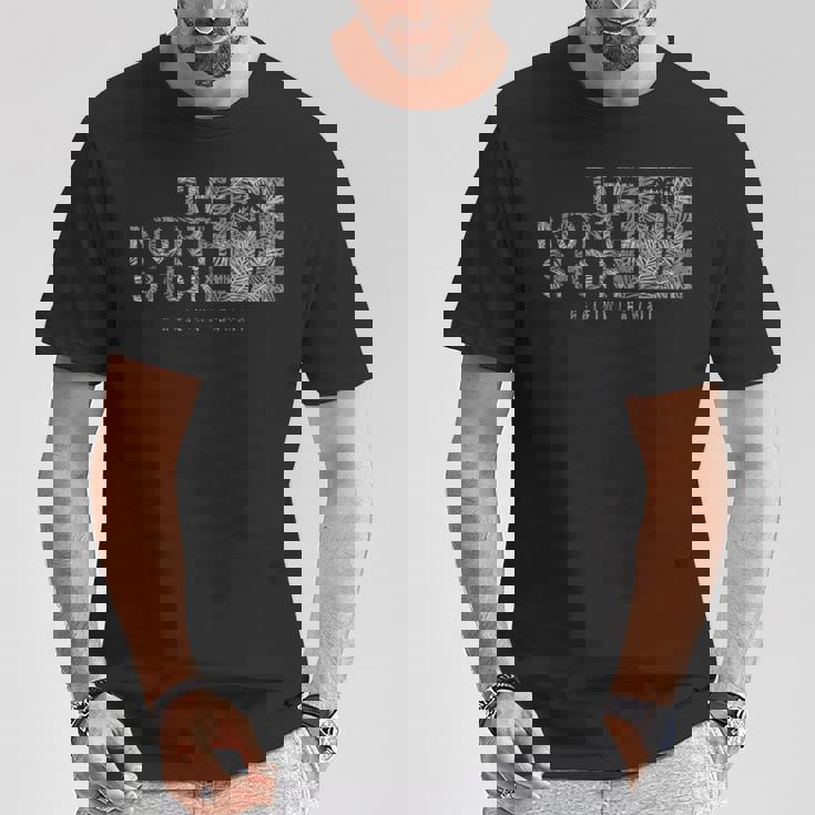 ハワイ ノースショア ハレイワヤシの木 Tシャツ 面白い贈り物