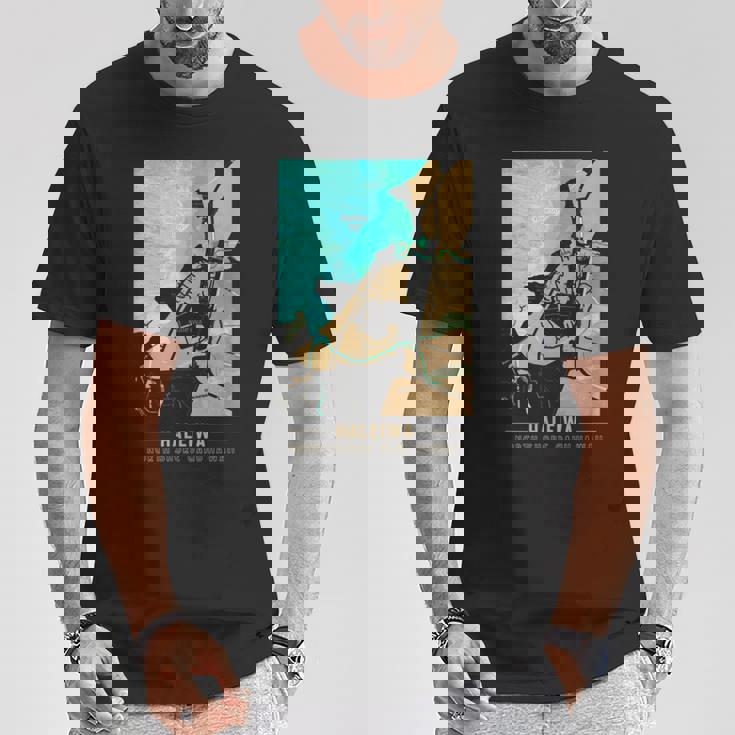 ハワイハレイワ ノースショア オアフ地図 Tシャツ 面白い贈り物