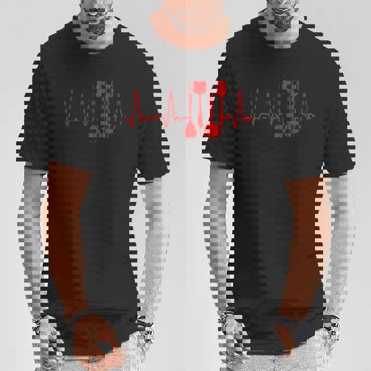 ハートビートダーツ Tシャツ 面白い贈り物