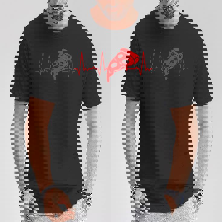 ハートビートピザ Tシャツ 面白い贈り物