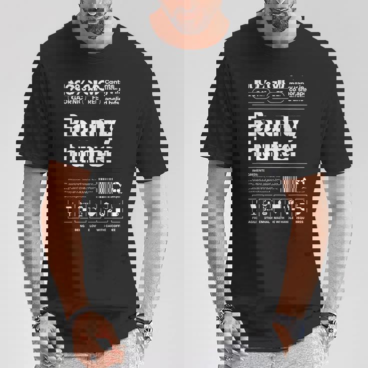 バウンティ・ハンター・コーヒー・ラバー Tシャツ 面白い贈り物