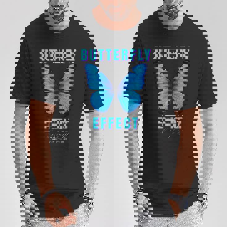 バタフライエフェクトtシャツ テクノフェスティバル Tekk バタフライ Tシャツ 面白い贈り物