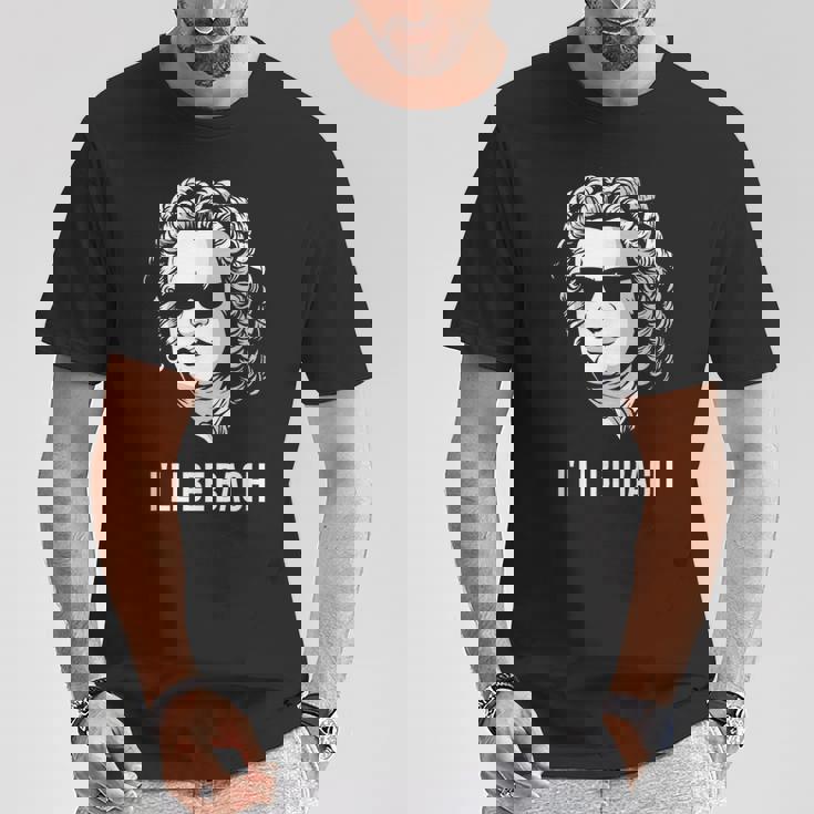 バッハ 面白い 作曲家 クラシック音楽 音楽好き ギフト オルガン ヴァイオリン ピアノ Tシャツ 面白い贈り物