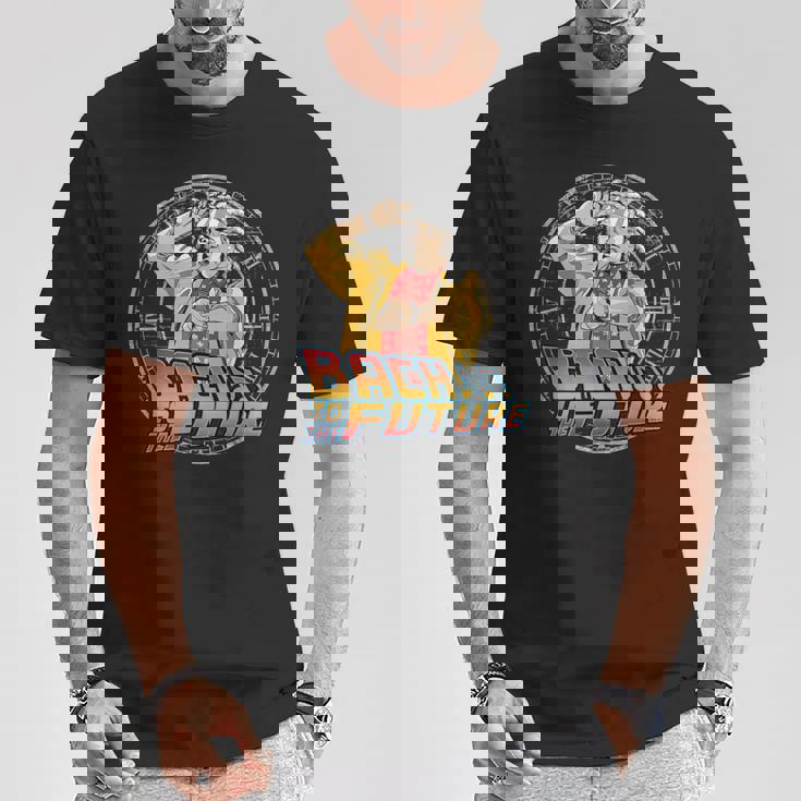 バッハ・トゥ・ザ・フューチャー Tシャツ 面白い贈り物
