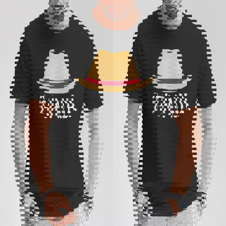 バミューダハット イギリス 海外領土 お土産 Tシャツ 面白い贈り物