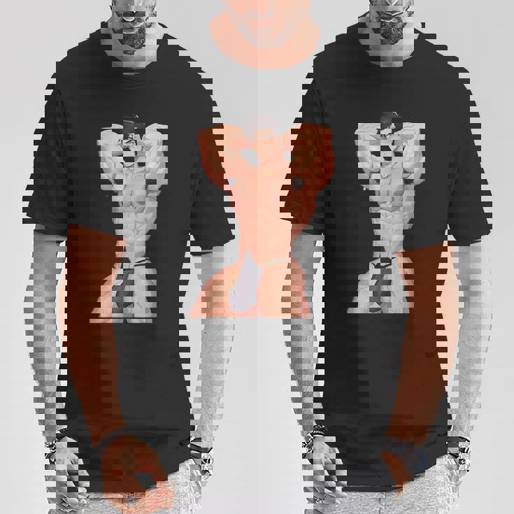 バラタイディーズ バラゾク セクシー ゲイ 男性 アート エロ 膨らみ やおい Tシャツ 面白い贈り物