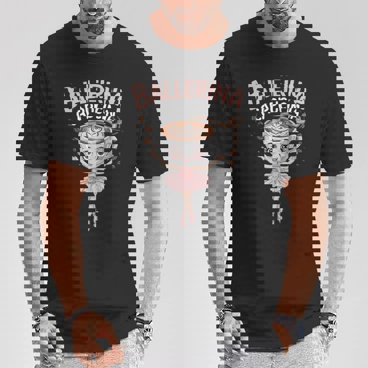 バレリーナ カプチーナ 気まぐれなミームtシャツ Tシャツ 面白い贈り物