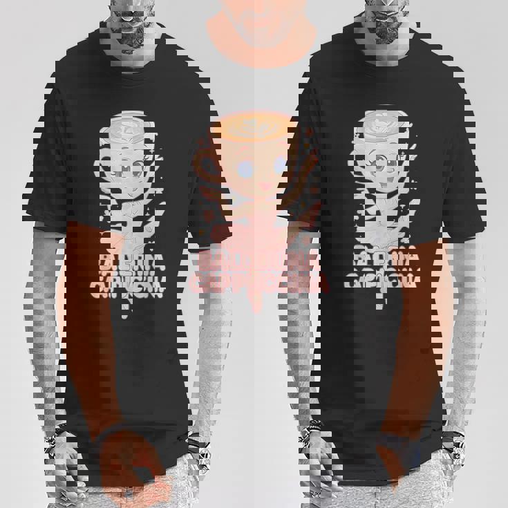 バレリーナカプチーナ イタリアンブレインロットミーム Tシャツ 面白い贈り物