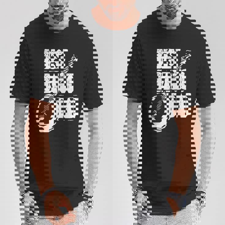 バンジョーパパ バンジョーインストラクター カントリーミュージック 父の日 Tシャツ 面白い贈り物