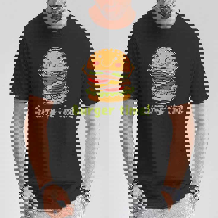 バーガータイム Tシャツ 面白い贈り物