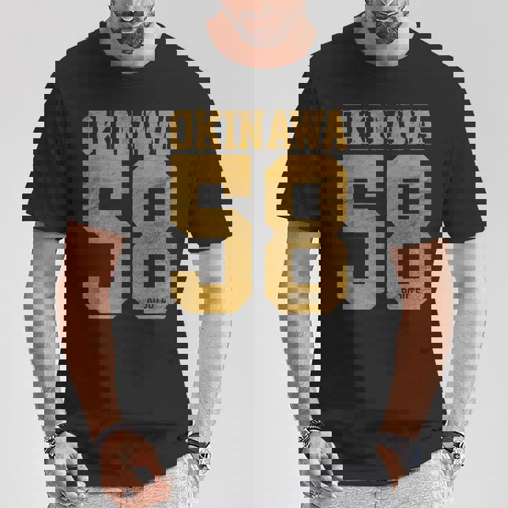 バーシティスタイル 沖縄 日本 Tシャツ 面白い贈り物