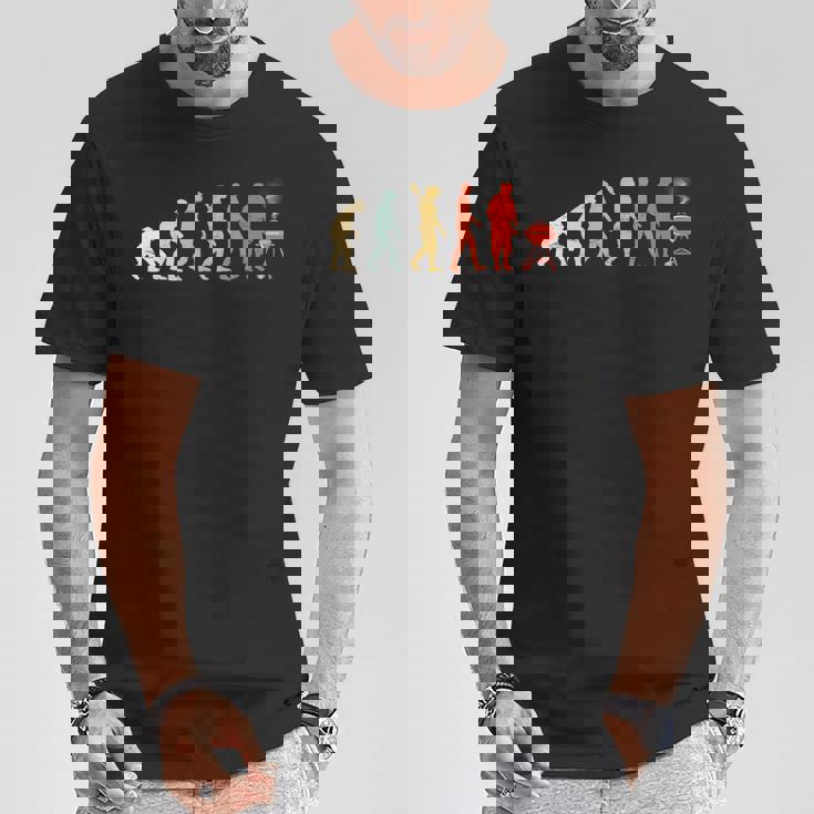 バーベキュー進化論 Bbq Lover Grill Meat Grill Dad Tシャツ 面白い贈り物