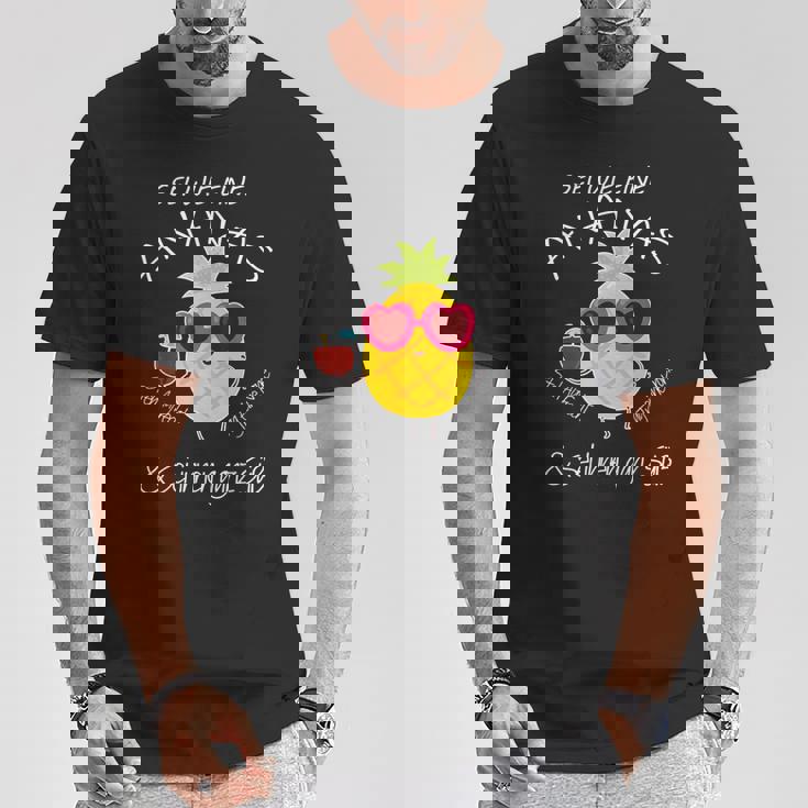 パイナップル サングラス アロハ ビーチ ハワイアン ハワイ Tシャツ 面白い贈り物