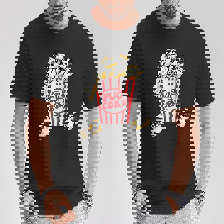 パグコーン Tシャツ 面白い贈り物